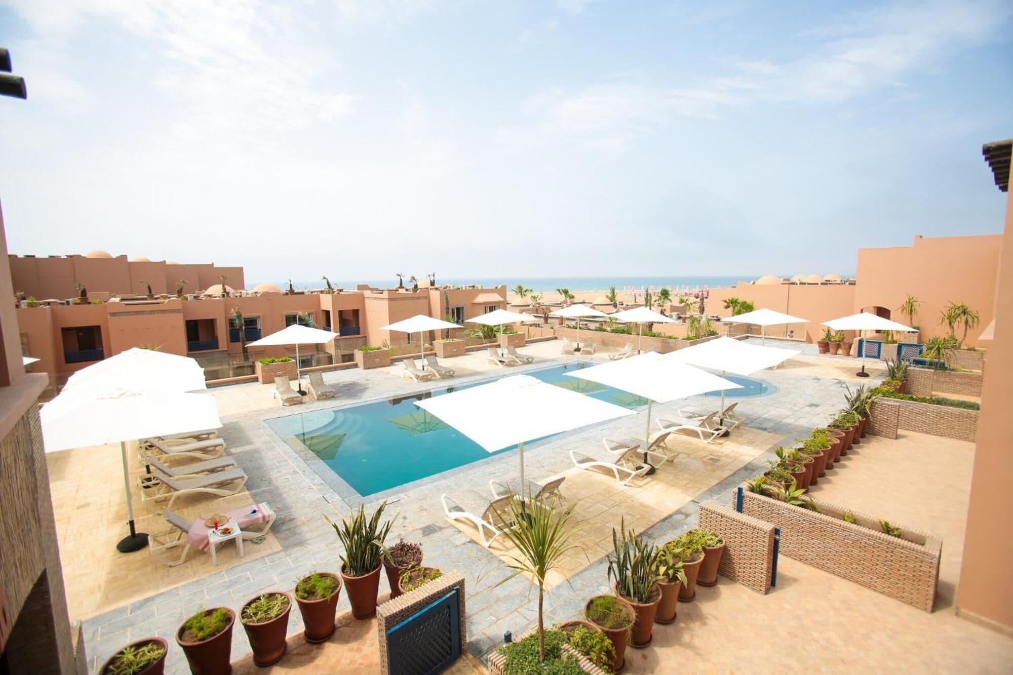 Apparthotel Eden Beach Taghazout Exteriör bild